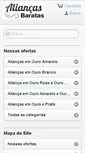 Mobile Screenshot of aliancasbaratas.com.br